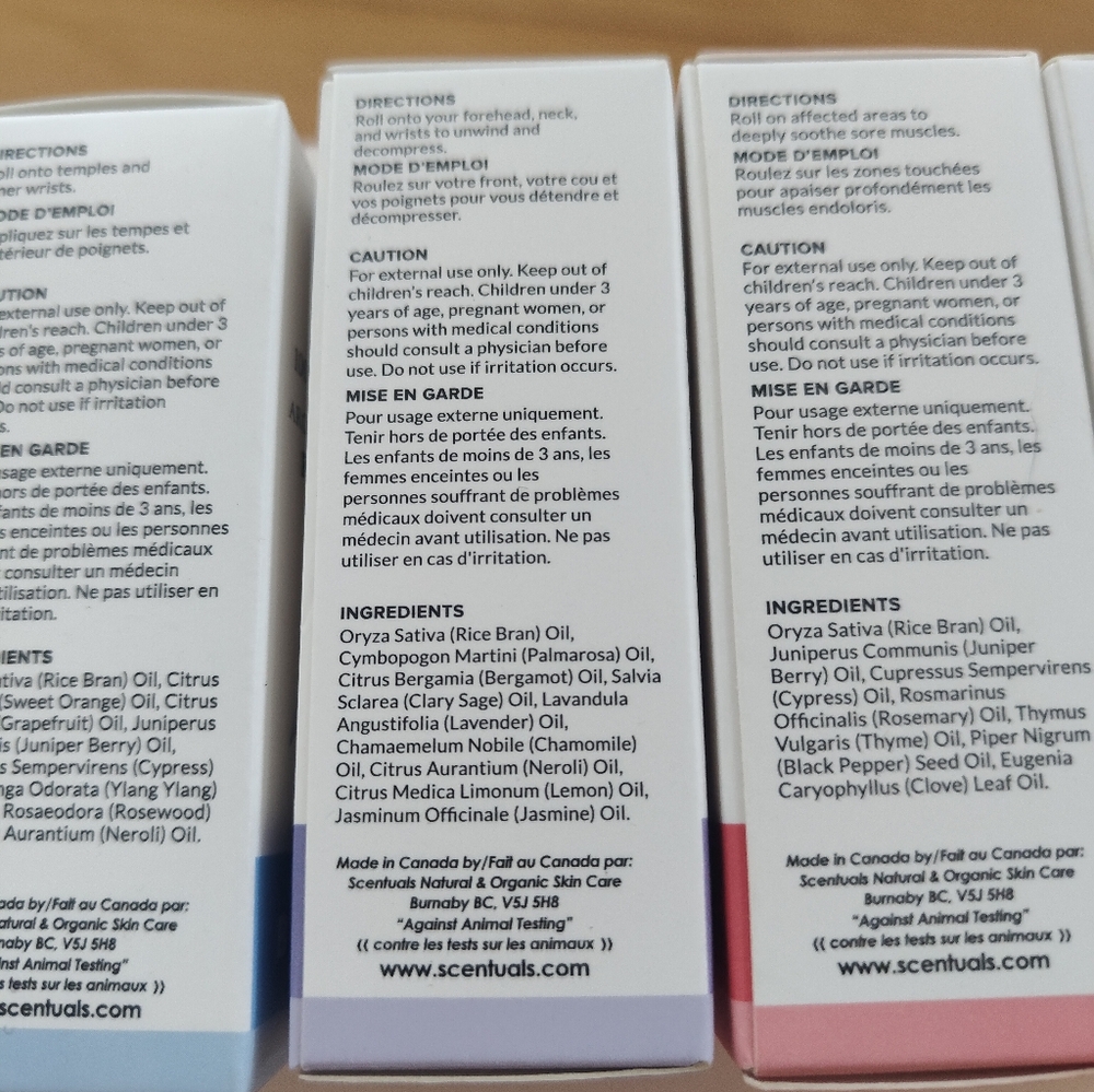 Scentuals 100% Natural Aromatherapy Roll-on Essential Oils - Picture 14 of 16
